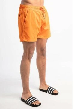 Alpha Industries HYDROCHROMIC AOP - Badeshorts - Orange