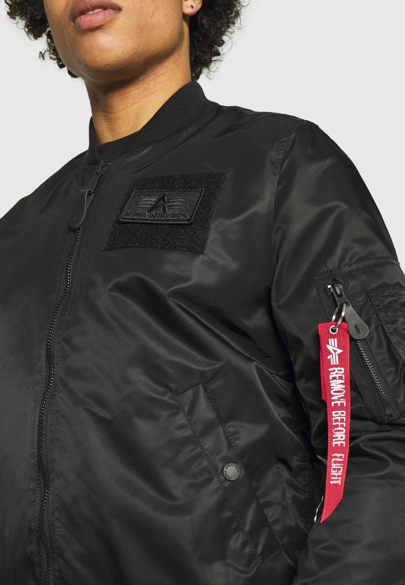 Alpha Industries CUSTOM - Bomberjacke - Black 6 Alpha Industries CUSTOM - Bomberjacke - Black – Bild 6