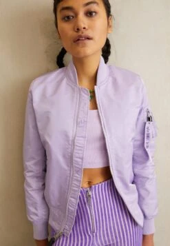 Alpha Industries Bomberjacke - Pale Violet