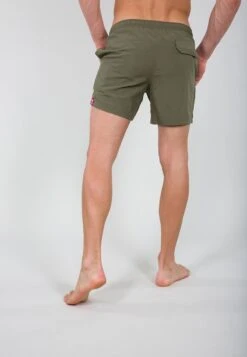 Alpha Industries Badeshorts - Dark Olive -Alpha Industries 7c857090da1b4969aa022b83c5b95aac