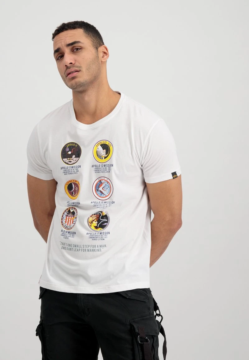 Alpha Industries MISSION - T-Shirt Print - White 5 Alpha Industries MISSION - T-Shirt Print - White – Bild 5