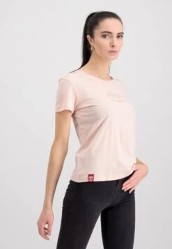 Alpha Industries T-Shirt Print - Pale Peach