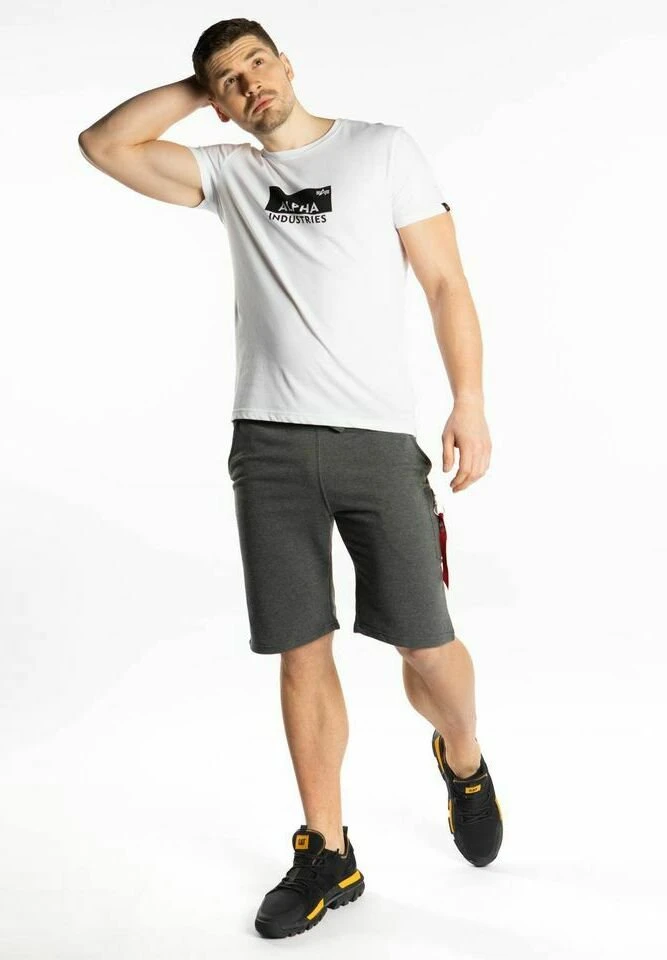 Alpha Industries Shorts - Grey 2 Alpha Industries Shorts - Grey – Bild 2