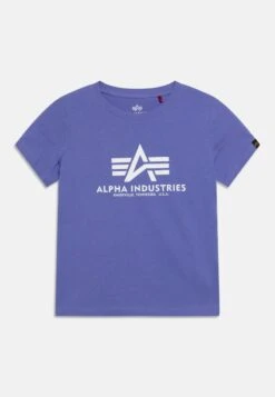 Alpha Industries BASIC KIDS TEENS UNISEX - T-Shirt Print - Electric Violet
