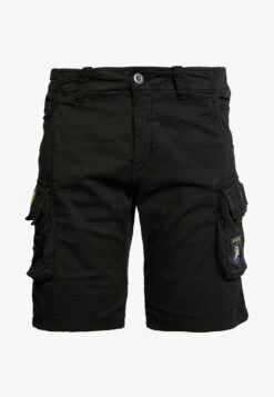 Alpha Industries CREW PATCH - Shorts - Black 11 Alpha Industries CREW PATCH - Shorts - Black -Alpha Industries 87a186fceb8d4f1d80ba467f4e17011f