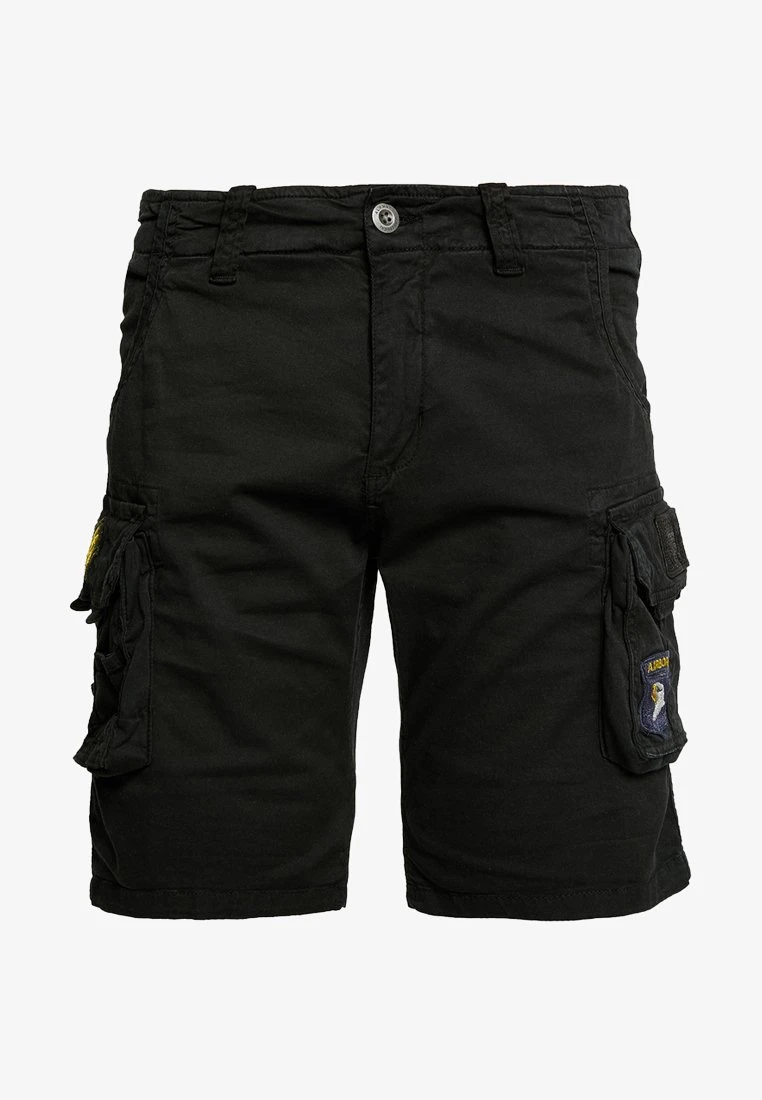 Alpha Industries CREW PATCH - Shorts - Black 6 Alpha Industries CREW PATCH - Shorts - Black – Bild 6