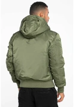 Alpha Industries DWUSTRONNA HOODED PUFFER FD REV. - Winterjacke - Green -Alpha Industries 8b5ad3a76a274067bfb3564ddd6e15d7
