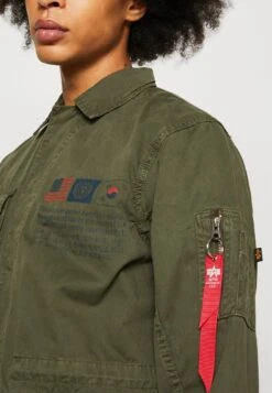 Alpha Industries FIELD JACKET - Leichte Jacke - Khaki -Alpha Industries 8e51a8d278e34cd9ae8bf3c2260a3e6b