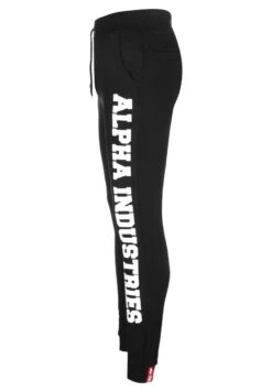 Alpha Industries BIG LETTERS - Jogginghose - Black -Alpha Industries 8fced1deffce4bc2b1b32bfddab5631d