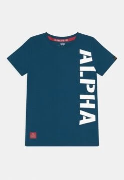 Alpha Industries SIDE PRINT KIDS TEENS - T-Shirt Print - White 10 Alpha Industries SIDE PRINT KIDS TEENS - T-Shirt Print - White -Alpha Industries 983f2b0fe9dd47678bed0fca90fb50a9