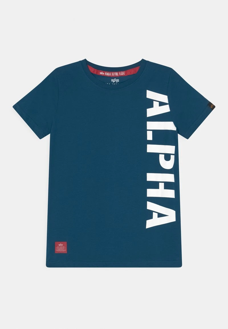 Alpha Industries SIDE PRINT KIDS TEENS - T-Shirt Print - White 5 Alpha Industries SIDE PRINT KIDS TEENS - T-Shirt Print - White – Bild 5