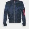 Alpha Industries CUSTOM - Bomberjacke - Blue