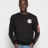 Alpha Industries NASA TAPE - Sweatshirt - Black