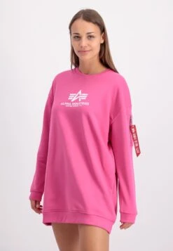 Alpha Industries Basic OS Wmn - Sweatshirt - Magenta