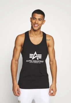 Alpha Industries BASIC TANK - Top - Black