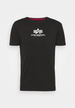Alpha Industries BASIC - T-Shirt Print - Black -Alpha Industries 9d19d93aa36f4449b002f9d35a0ce0da