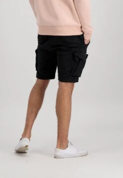 Alpha Industries TWILL - Shorts - Black -Alpha Industries 9dc9d7560492440ba41678b9865e4eab