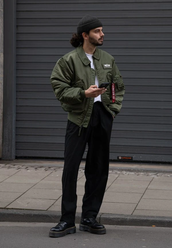 Alpha Industries CWU - Bomberjacke - Sage Green (100102-01) 6 Alpha Industries CWU - Bomberjacke - Sage Green (100102-01) – Bild 6