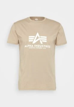 Alpha Industries T-Shirt Print - Vintage Sand -Alpha Industries 9f030776130e48bbb02f9e18948eb985