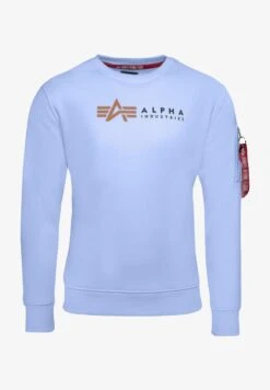 Alpha Industries Sweatshirt - Jet Stream White -Alpha Industries a1274f5c598647438a9a4f6653f703c0