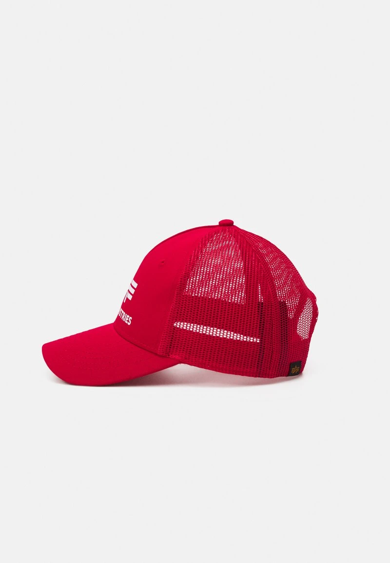 Alpha Industries BASIC TRUCKER UNISEX - Cap - Speed Red 3 Alpha Industries BASIC TRUCKER UNISEX - Cap - Speed Red – Bild 3