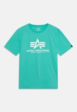 Alpha Industries BASIC KIDS TEENS UNISEX - T-Shirt Print - Dark Petrol -Alpha Industries a3cf8ffcd82f4d4d9abee8843fa82d4f 1