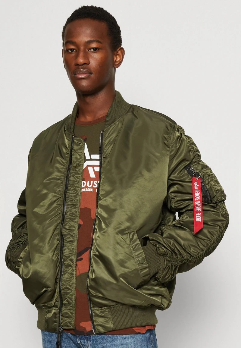 Alpha Industries MA-1 PUCKERED - Bomberjacke - Dark Olive 6 Alpha Industries MA-1 PUCKERED - Bomberjacke - Dark Olive – Bild 6