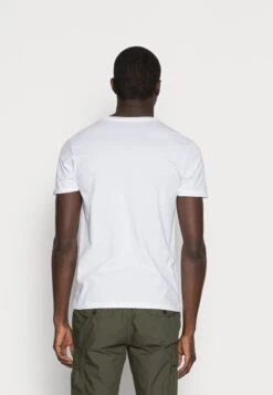 Alpha Industries BASIC SMALL LOGO - T-Shirt Basic - White -Alpha Industries ab3907e7bad74f19ad6ab065fbd6cc5a