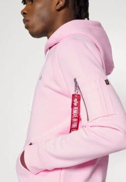 Alpha Industries HOODY UNISEX - Sweatshirt - Pastel Pink 11 Alpha Industries HOODY UNISEX - Sweatshirt - Pastel Pink -Alpha Industries ae50ca13284e40609ba9f54524ed26f4