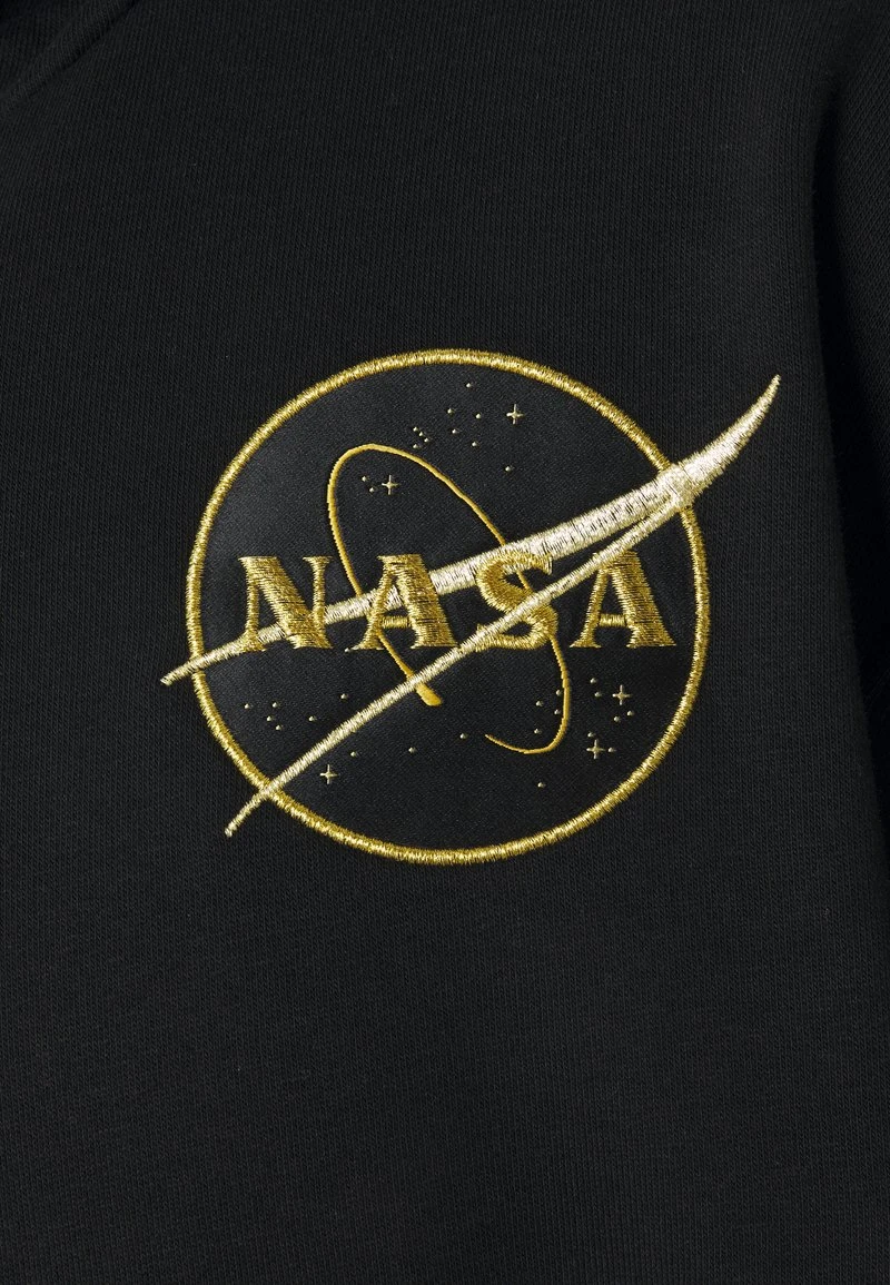 Alpha Industries NASA VOYAGER HOODY - Sweatshirt - Black 3 Alpha Industries NASA VOYAGER HOODY - Sweatshirt - Black – Bild 3
