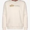 Alpha Industries Sweatshirt - Jet Stream White