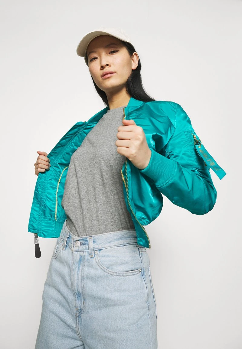 Alpha Industries Bomberjacke - Blue Lagoon 4 Alpha Industries Bomberjacke - Blue Lagoon – Bild 4