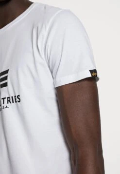 Alpha Industries T-Shirt Print - Weiss 10 Alpha Industries T-Shirt Print - Weiss -Alpha Industries b2079b177ccb4e658f78a9b13fe955b6