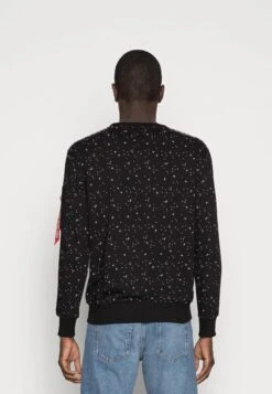 Alpha Industries NASA TAPE - Sweatshirt - Black -Alpha Industries b27ef5e1e52848d68c654bdc4834633f