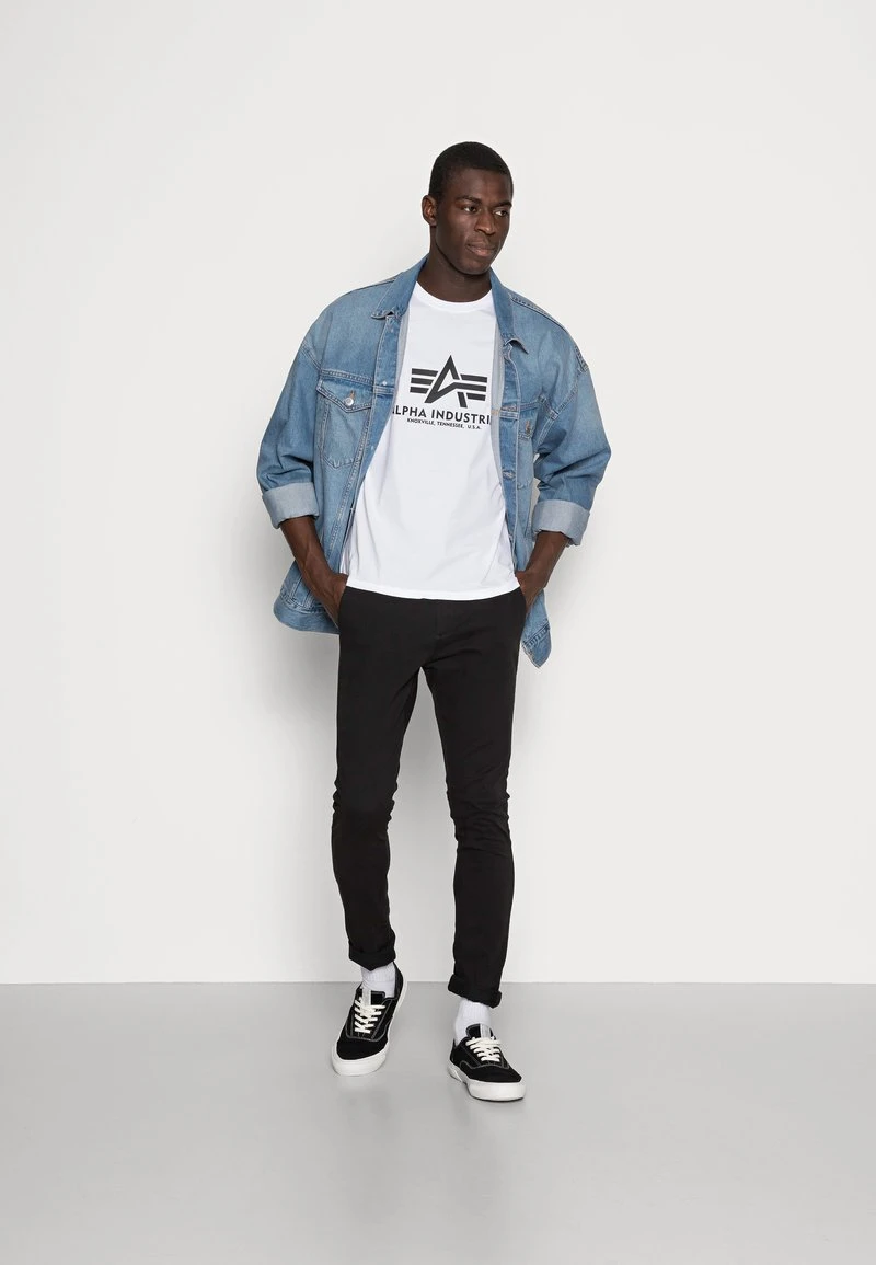 Alpha Industries T-Shirt Print - Weiss 2 Alpha Industries T-Shirt Print - Weiss – Bild 2