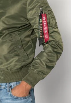 Alpha Industries PROJECT - Bomberjacke - Sage Green -Alpha Industries b544078e5caf41a9b48122a3143d3e68