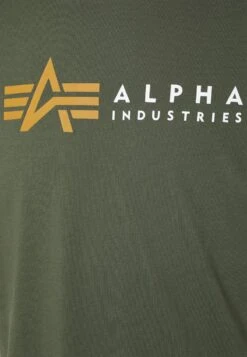 Alpha Industries LABEL - T-Shirt Print - Dark Olive 8 Alpha Industries LABEL - T-Shirt Print - Dark Olive -Alpha Industries b5d23244b4404ae6b03e77661398fa50