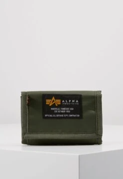 Alpha Industries CREW WALLET - Geldbörse - Sage Green