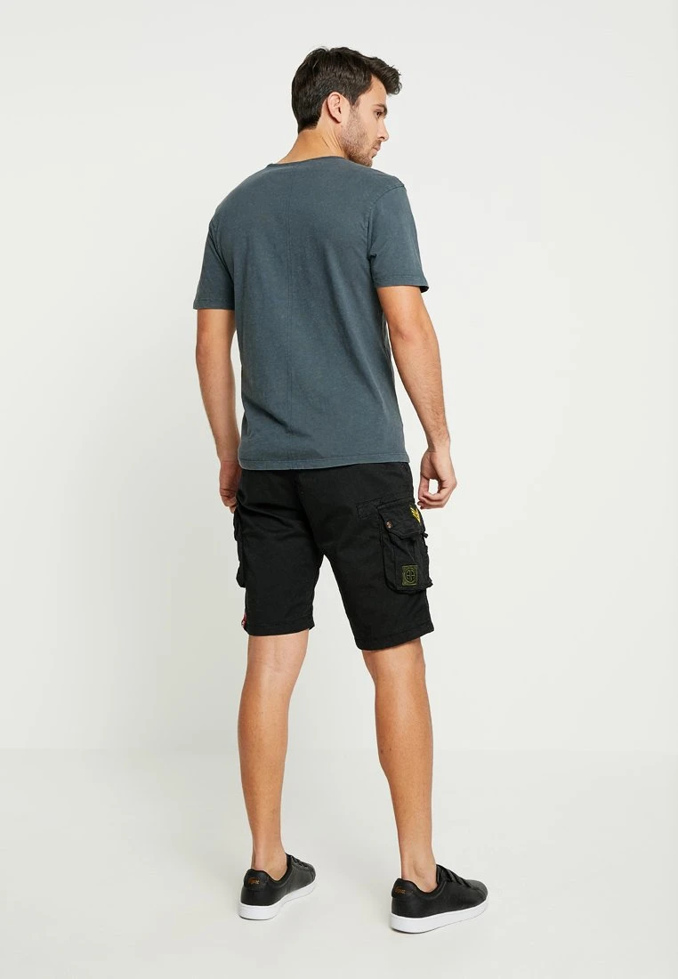 Alpha Industries CREW PATCH - Shorts - Black 3 Alpha Industries CREW PATCH - Shorts - Black – Bild 3