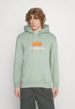 Alpha Industries HOODY - Kapuzenpullover - Dusty Green