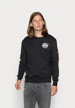 Alpha Industries NASA - Sweatshirt - Schwarz 11 Alpha Industries NASA - Sweatshirt - Schwarz -Alpha Industries b767e360df394b038465ef25e612b0c9 1