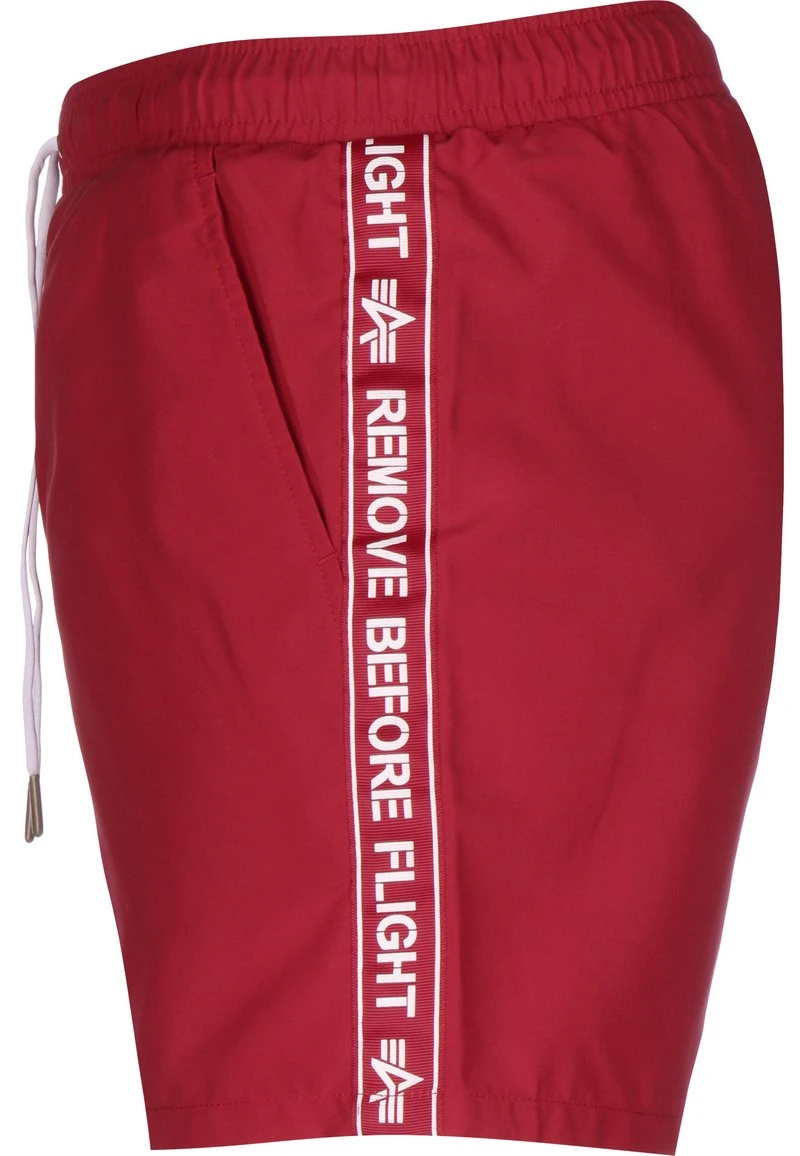 Alpha Industries Badeshorts - Speed Red 3 Alpha Industries Badeshorts - Speed Red – Bild 3