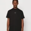 Alpha Industries LABEL - T-Shirt Basic - Black