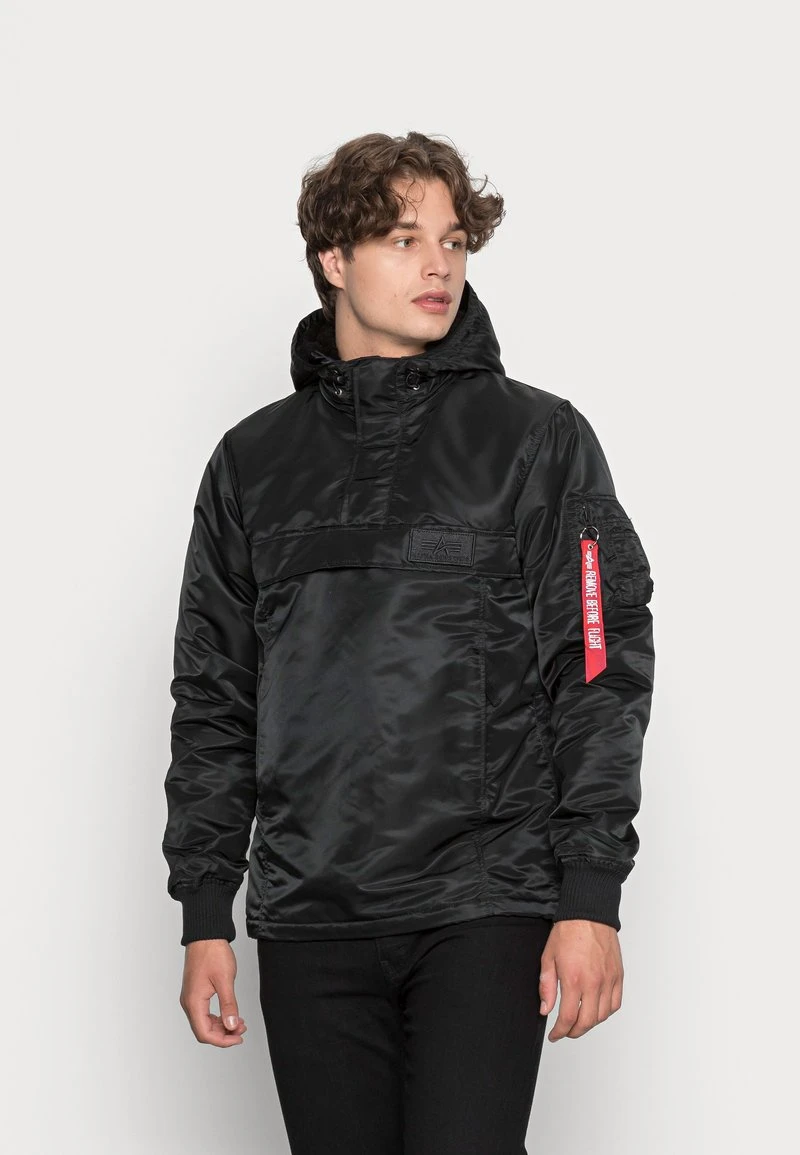 Alpha Industries ANORAK - Windbreaker - Black 6 Alpha Industries ANORAK - Windbreaker - Black – Bild 6