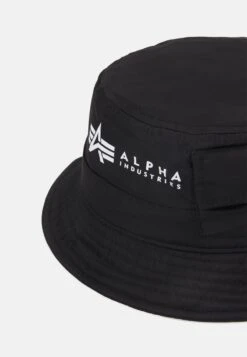 Alpha Industries UTILITY BUCKET HAT UNISEX - Hut - Black -Alpha Industries bc17c29751984b98a8c6aaa6da90332f