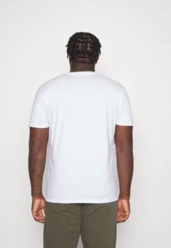 Alpha Industries PLUS ALPHA LABEL 2 PACK - T-Shirt Print - Black/white -Alpha Industries bc7c4505e2e348dc89fc5b28dd5caa3b