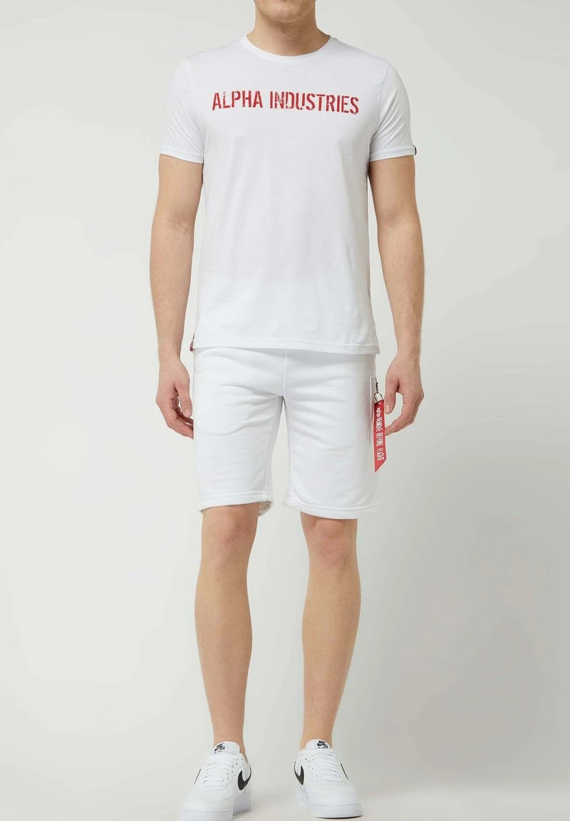 Alpha Industries MIT REISSVERSCHLUSSTASCHE - Shorts - Weiß 2 Alpha Industries MIT REISSVERSCHLUSSTASCHE - Shorts - Weiß – Bild 2