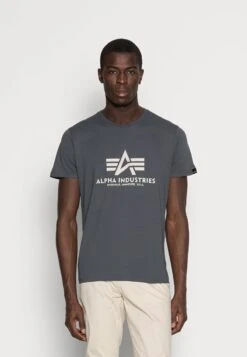 Alpha Industries T-Shirt Print - Anthrazit -Alpha Industries bfed98eee79843f39ea6f62dec3f5b65 1