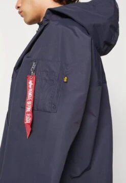 Alpha Industries ANORAK - Regenjacke / Wasserabweisende Jacke - Blue 11 Alpha Industries ANORAK - Regenjacke / Wasserabweisende Jacke - Blue -Alpha Industries c014c7ef2124419aaa0d8b318be7261c