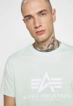 Alpha Industries CAMO - T-Shirt Print - Mint -Alpha Industries c1f9bd16016b4a299745dea72483c6e5